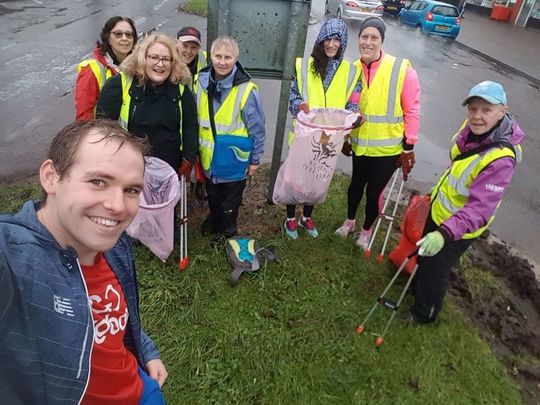 Good Gym - A Litter Pick of Llandaff in our lives